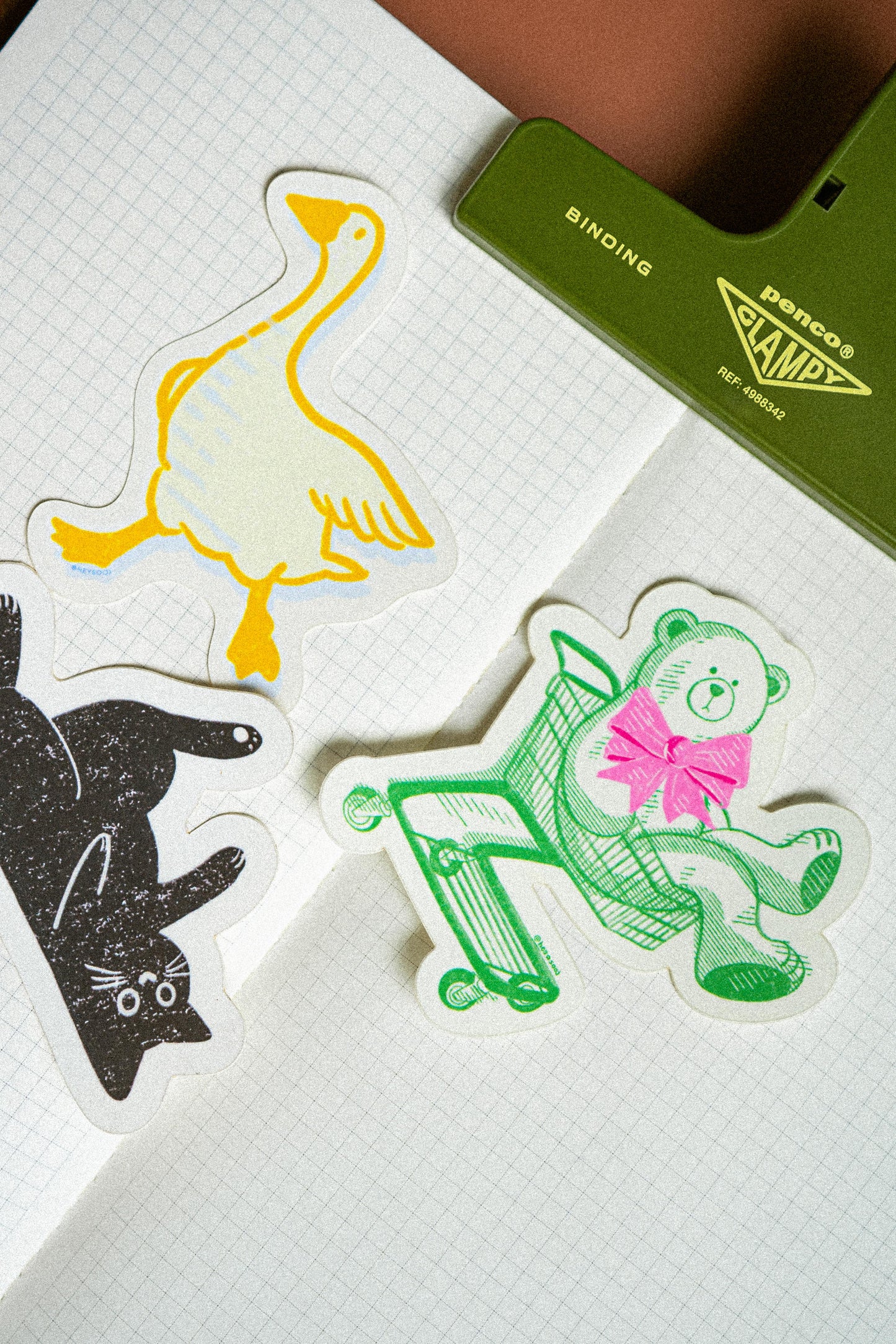 Purrfectly Chill Cat Sticker