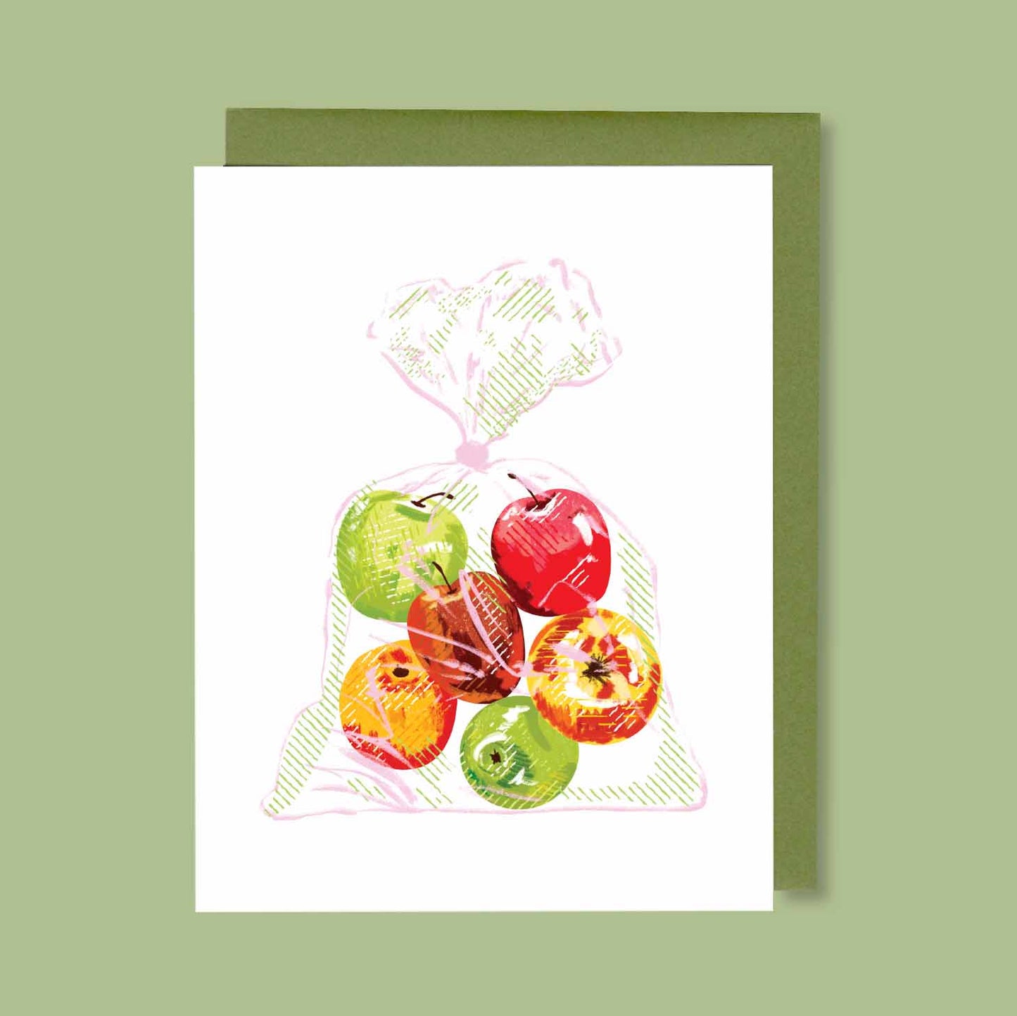 Apples Greeting Card