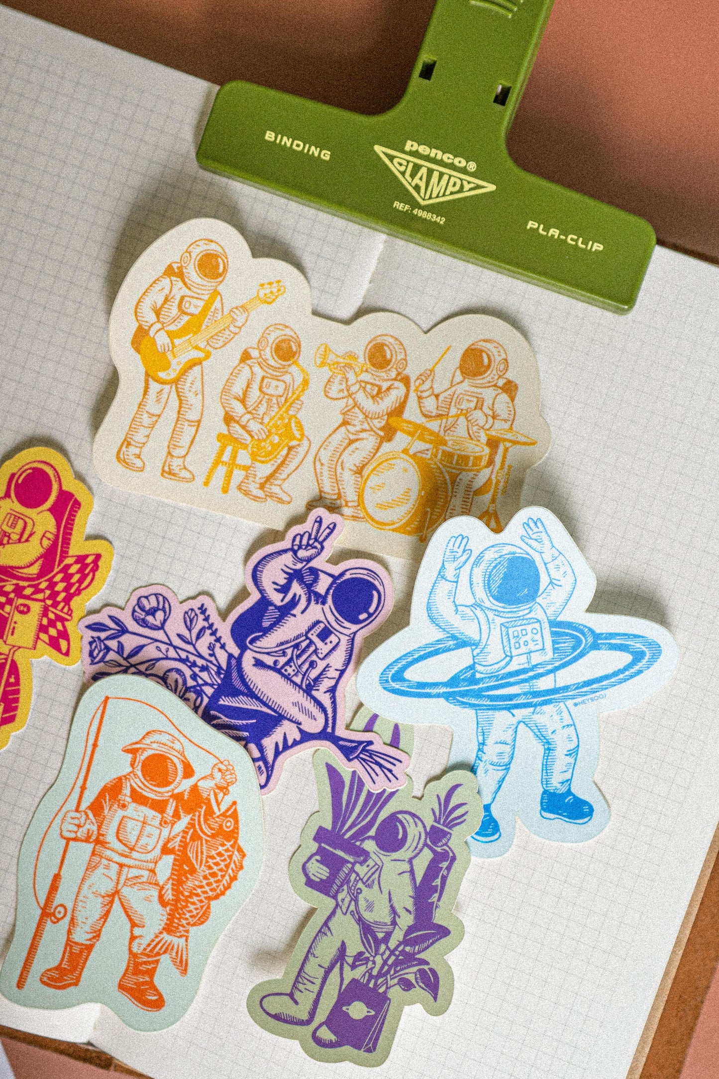 Saturn Rings Sticker