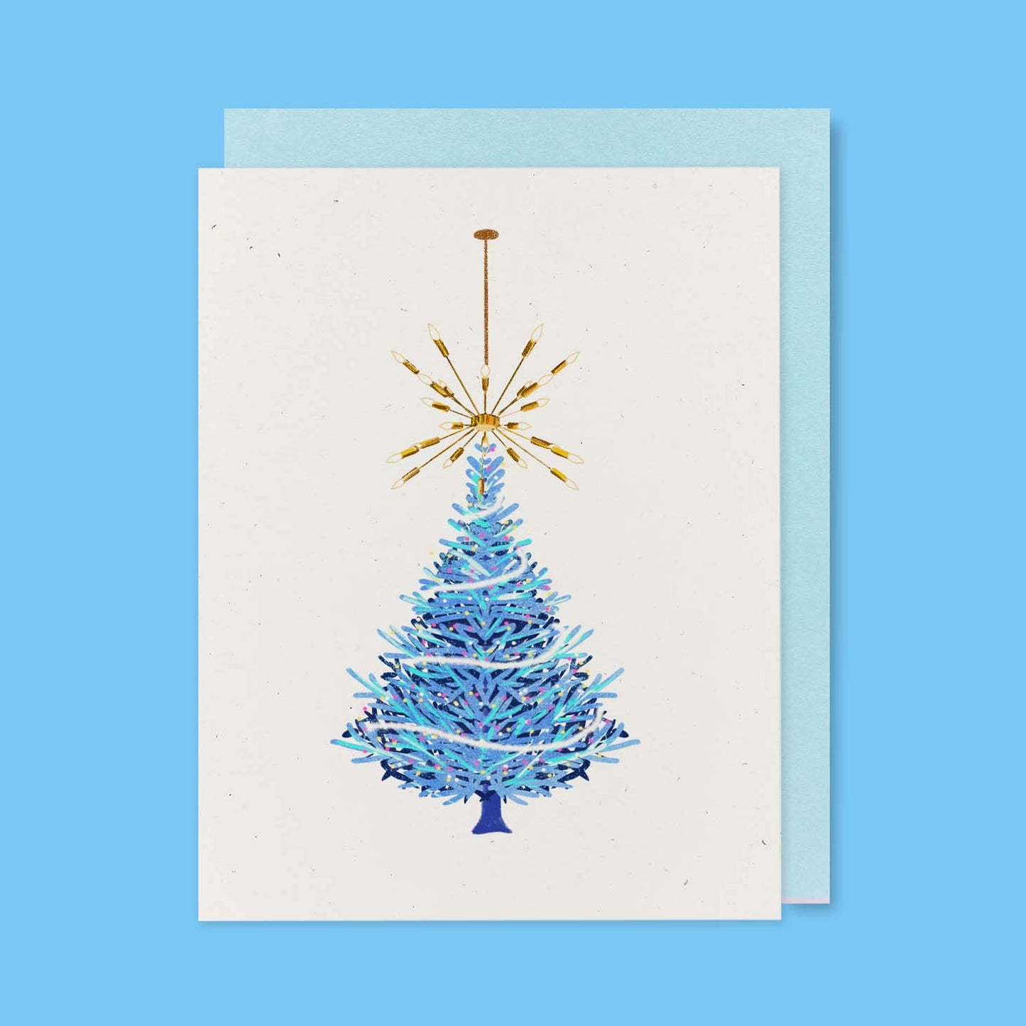 Sputnik Star Greeting Card