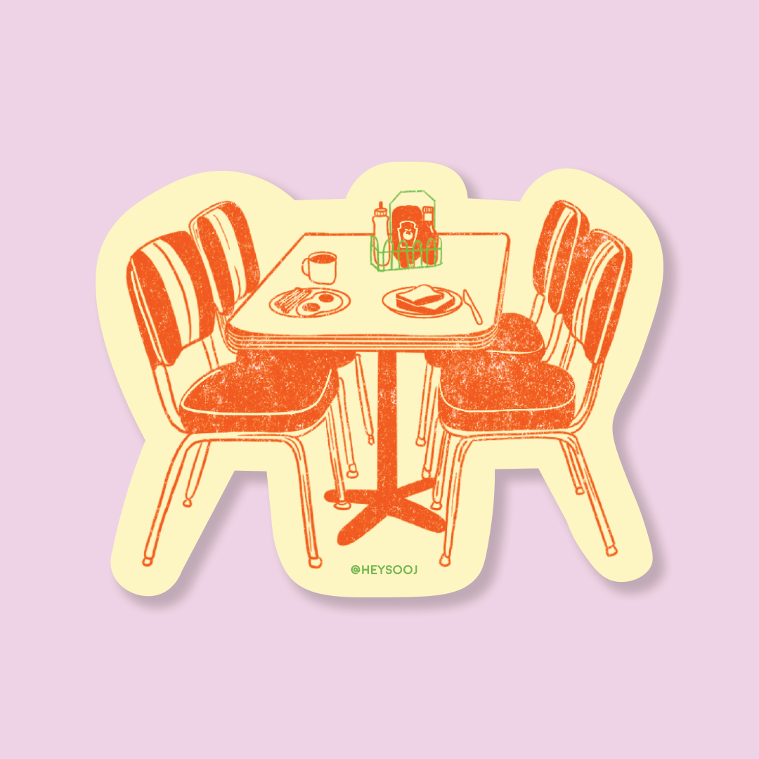 Diner Sticker