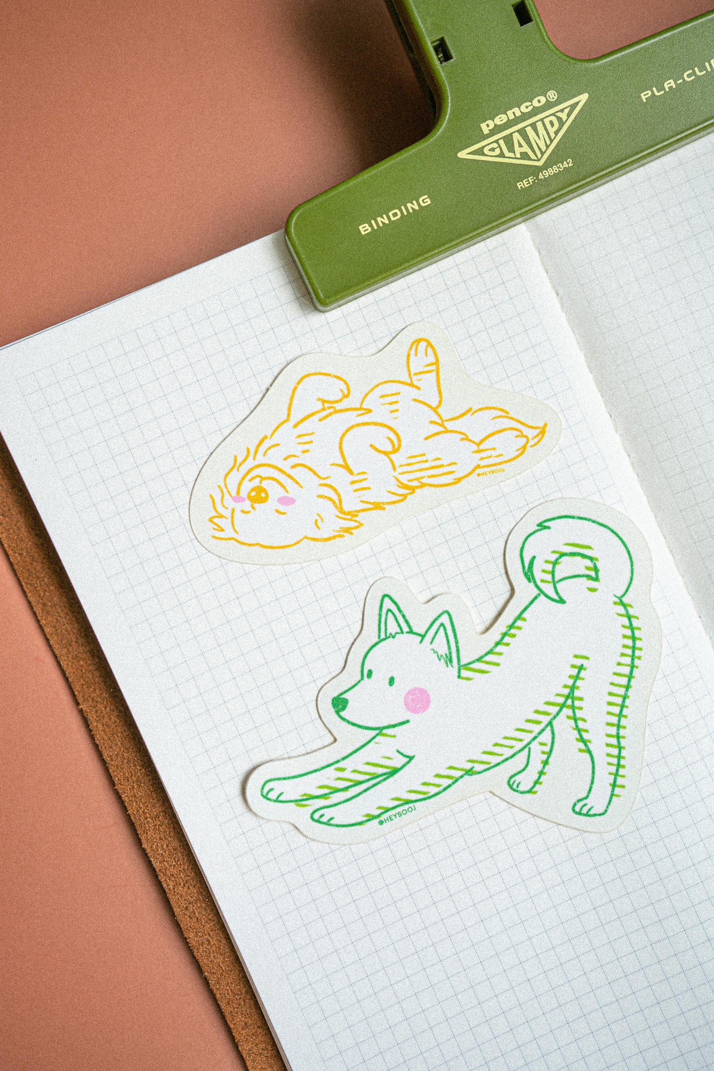 Playful Pup Sticker