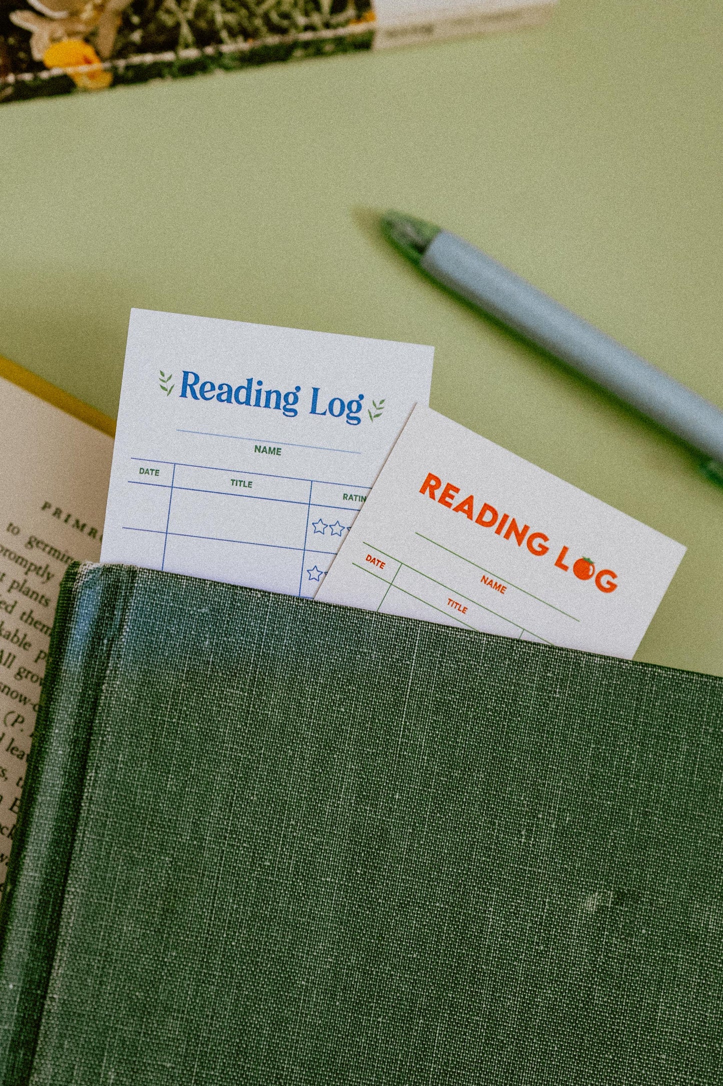 Floral Edition Bookmark