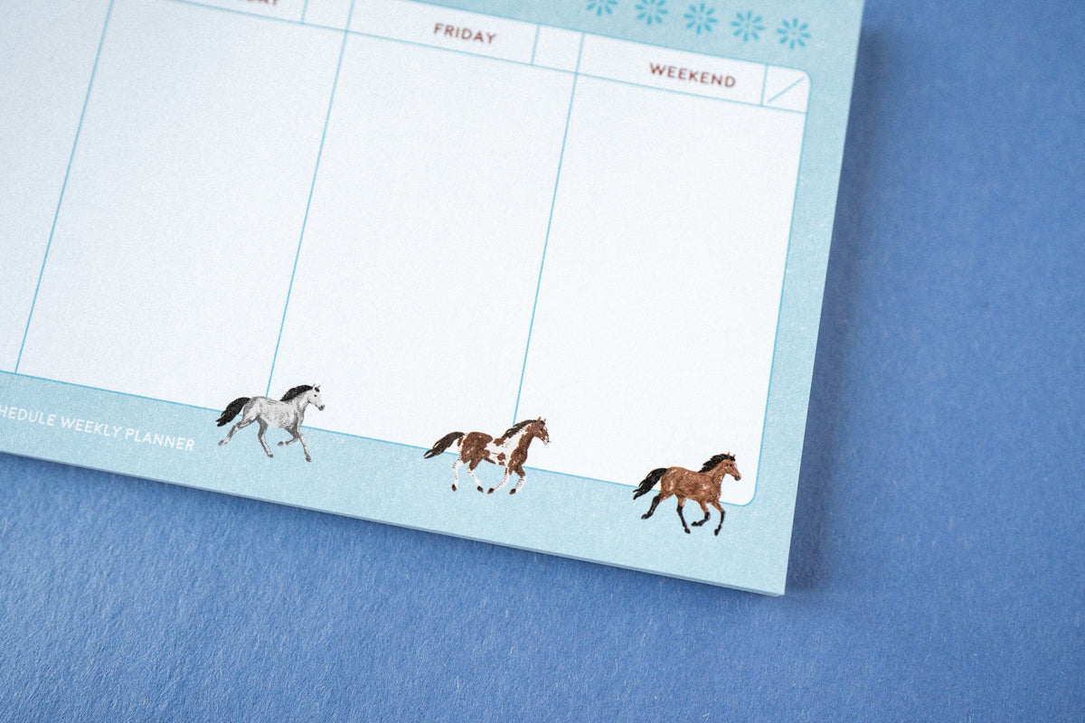 Stable Schedule Weekly Planner
