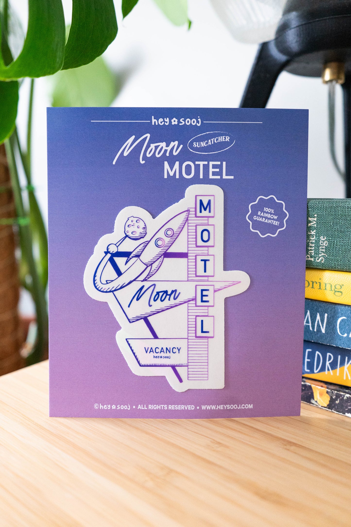 Moon Motel Rainbow Maker Decal Sun Catcher