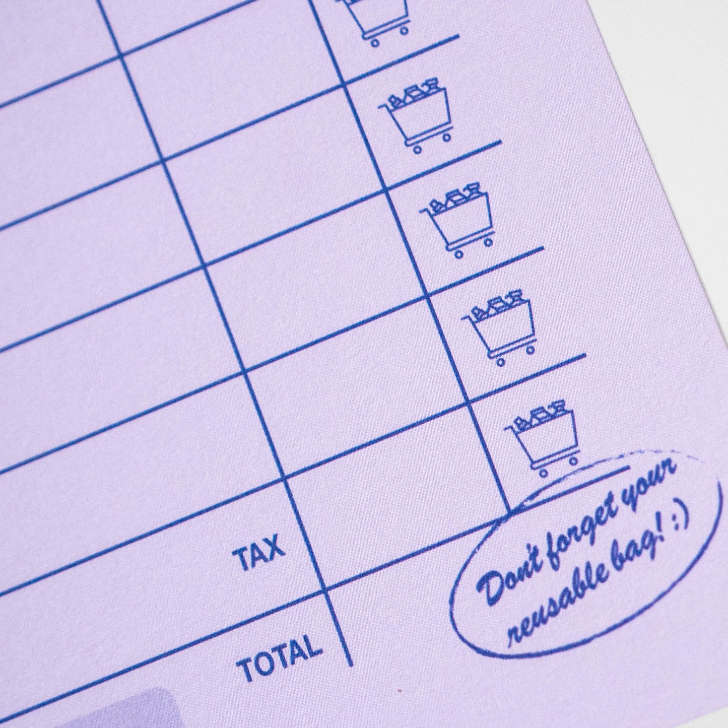 Groceries Notepad