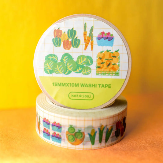 Farmers Market Washi Tape
