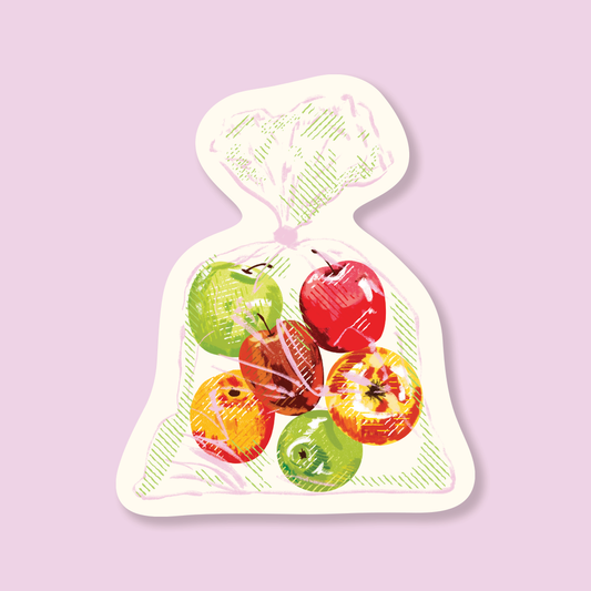 Apple Season Sticker