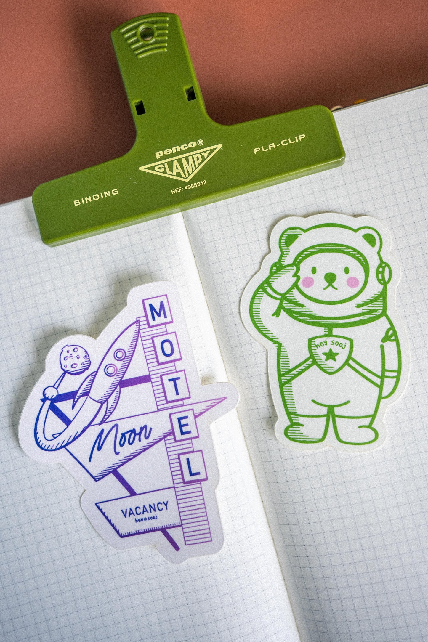 Bear Salute Sticker