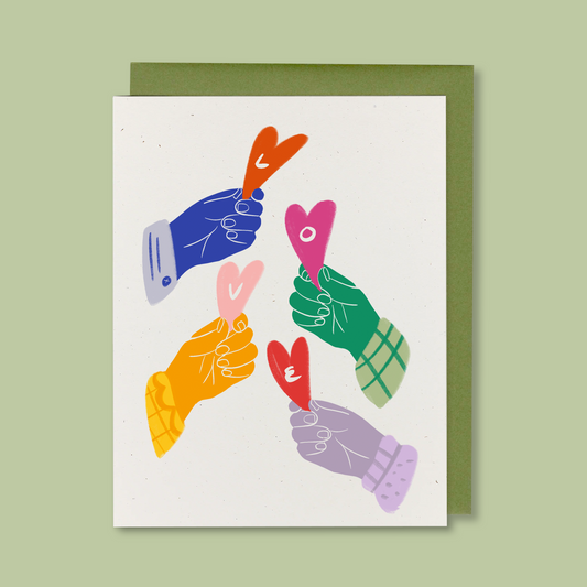 Cheers to Love Greeting Card