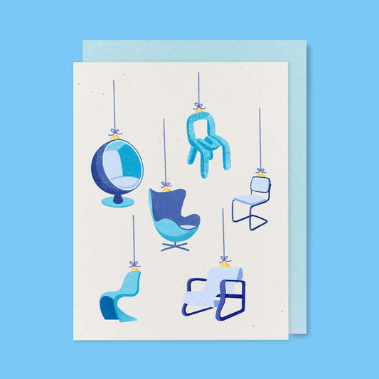 Chair Ornaments Greeting Card