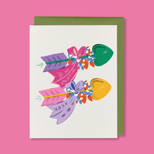 Cupids Arrow Greeting Card