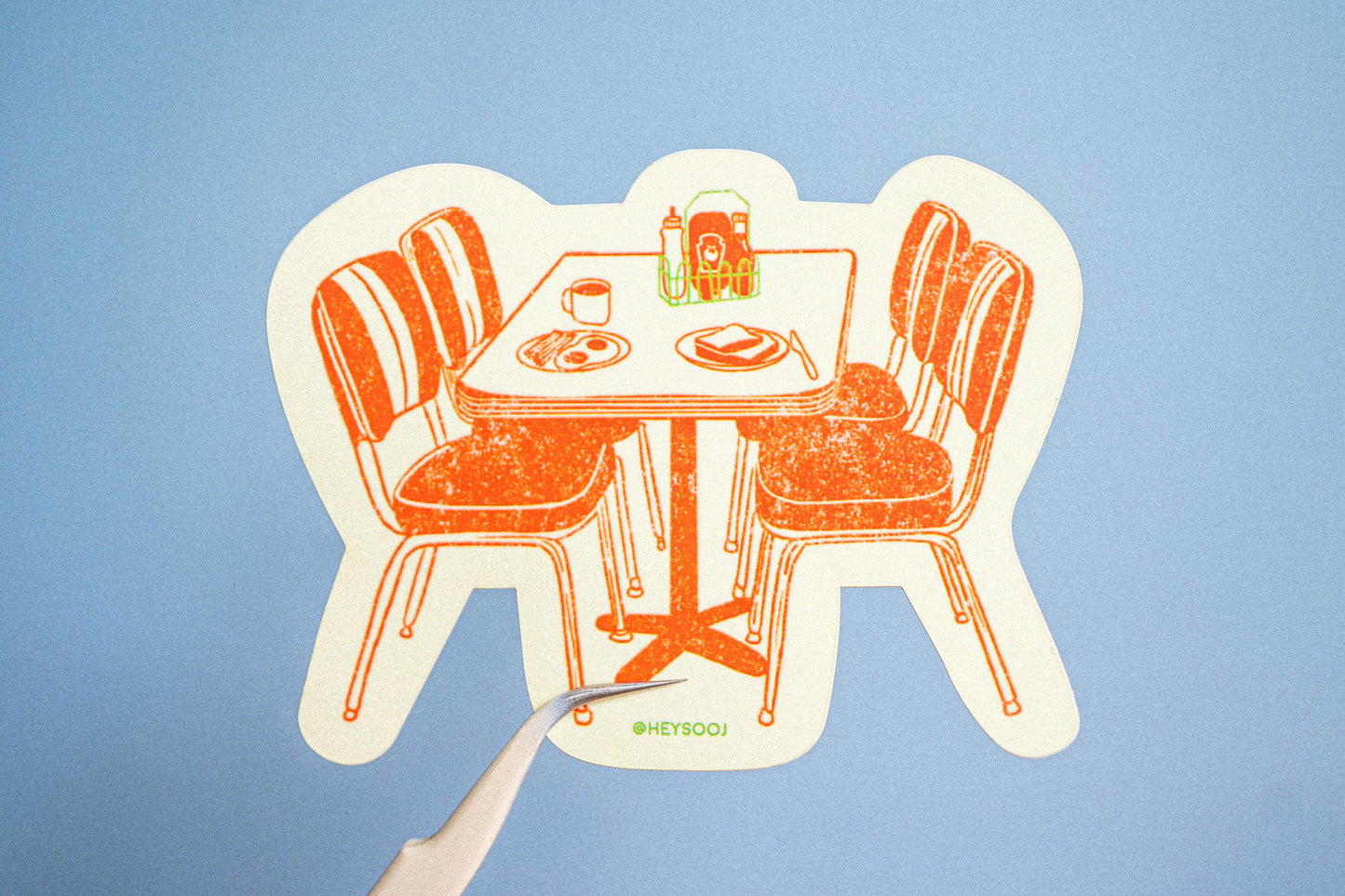 Diner Sticker