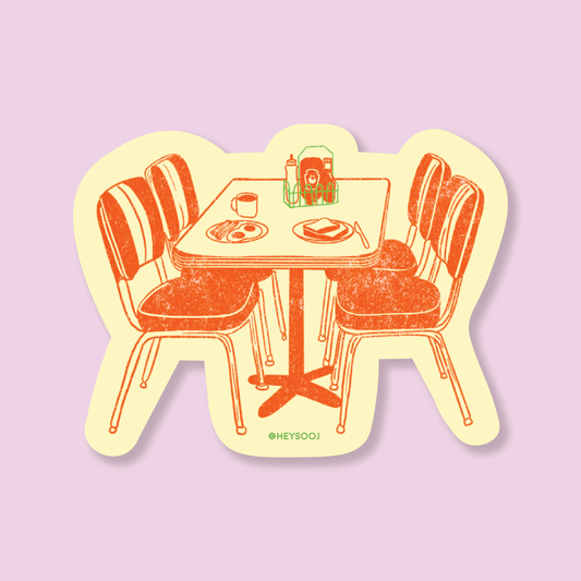 Diner Sticker