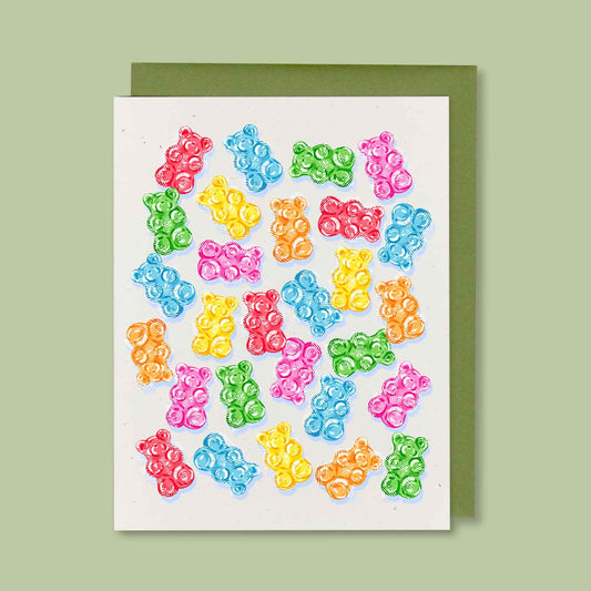 Gummy Bears Greeting Card