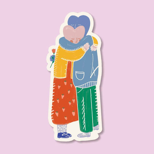 Heart to Heart Sticker