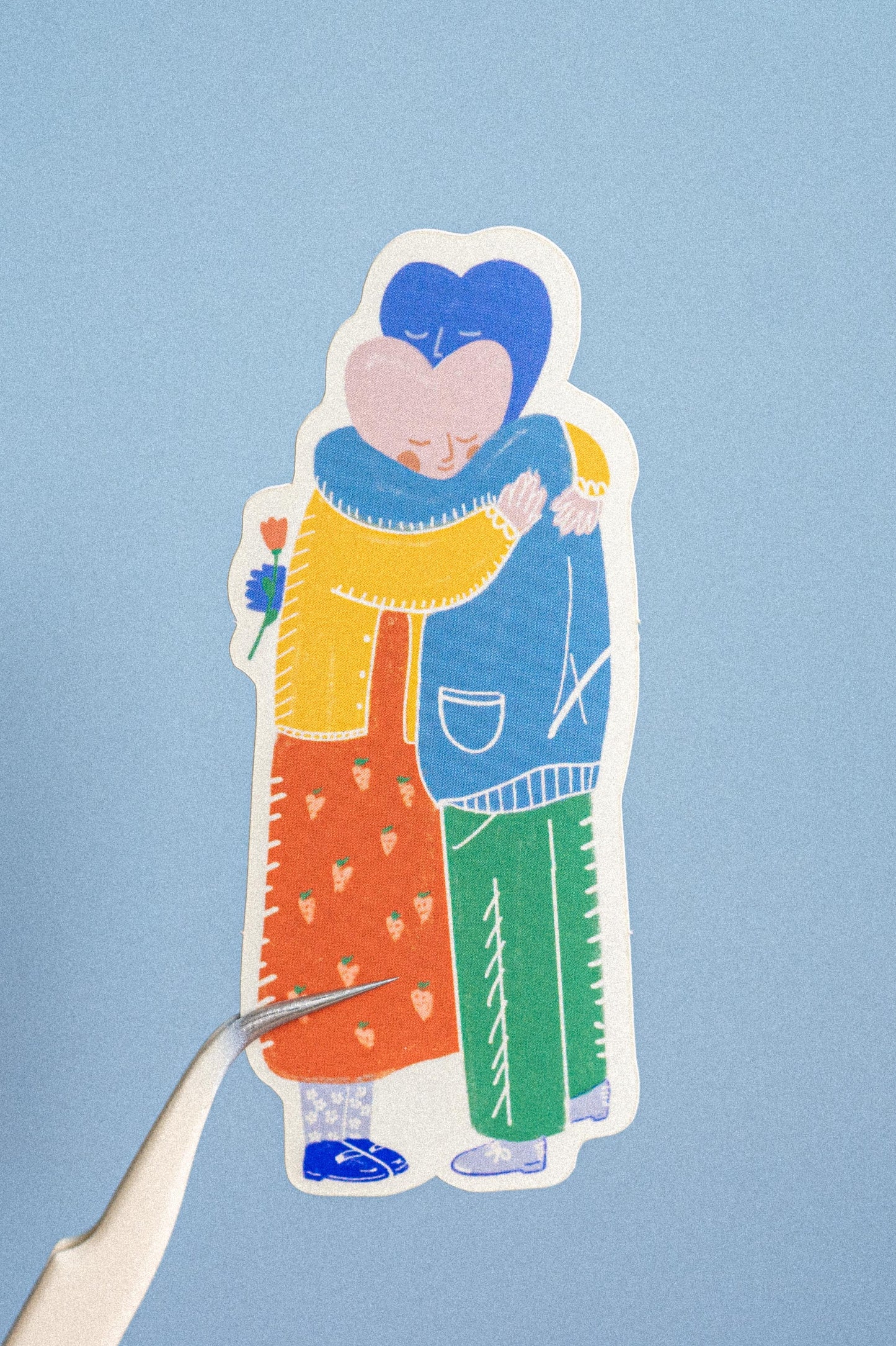 Heart to Heart Sticker