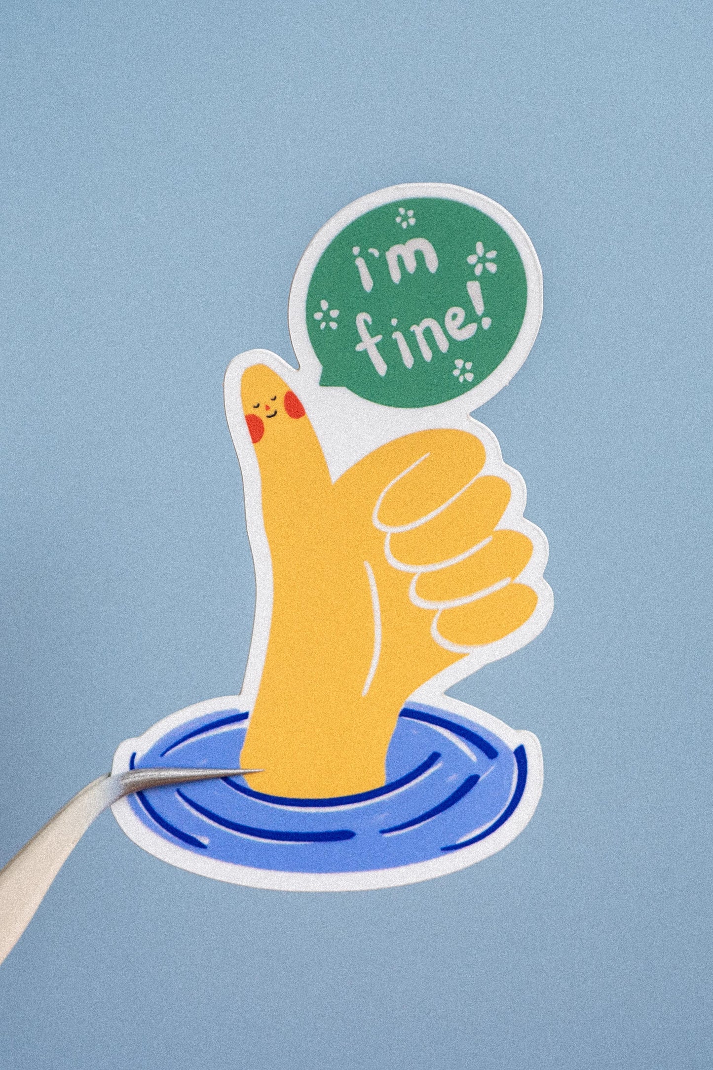 I'm Fine Sticker