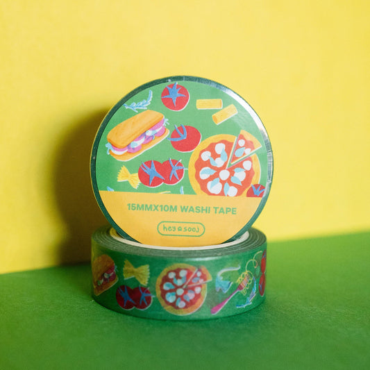 Italian Food Washi Tape