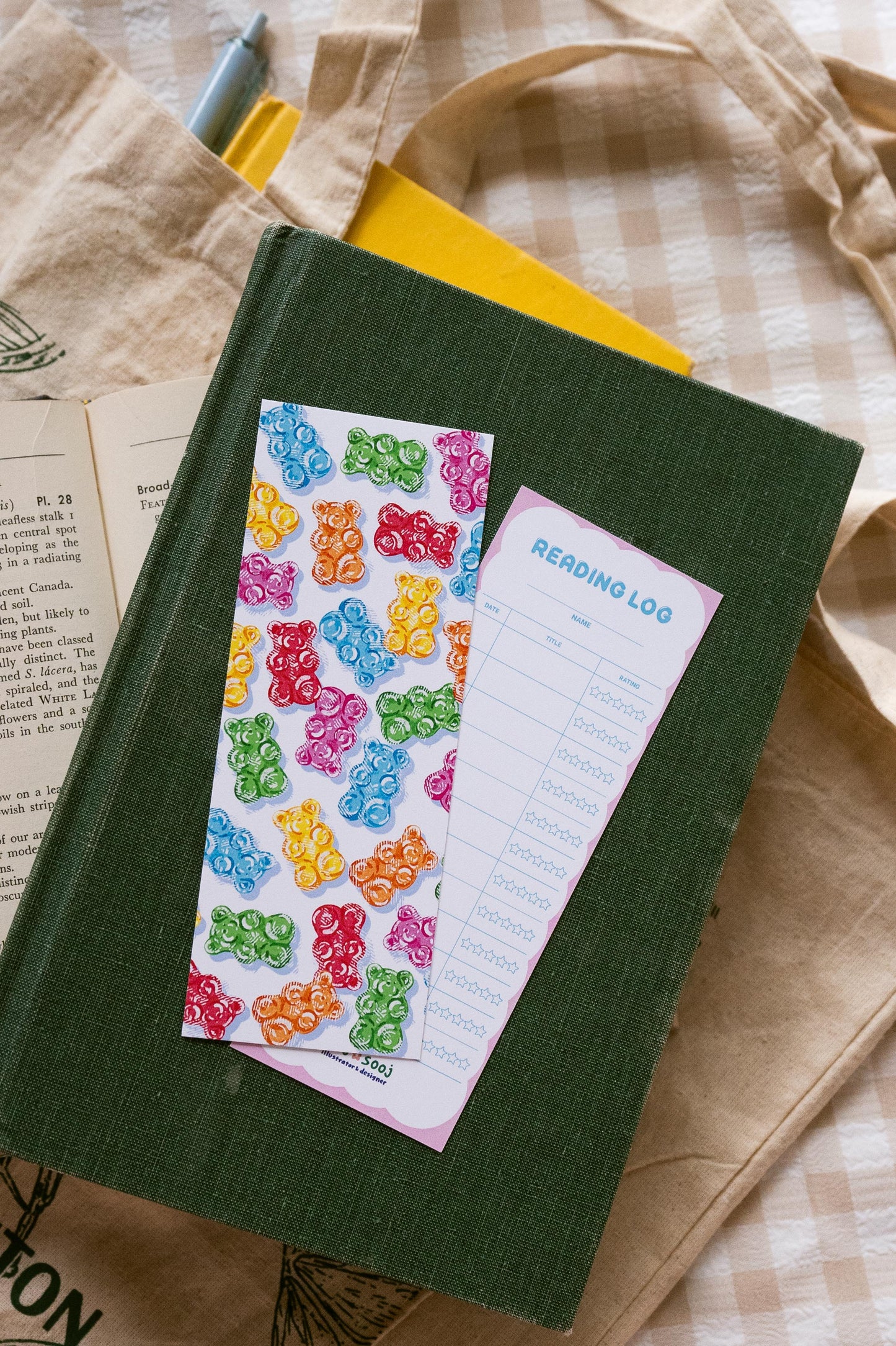 MISPRINT Gummy Bears Bookmark