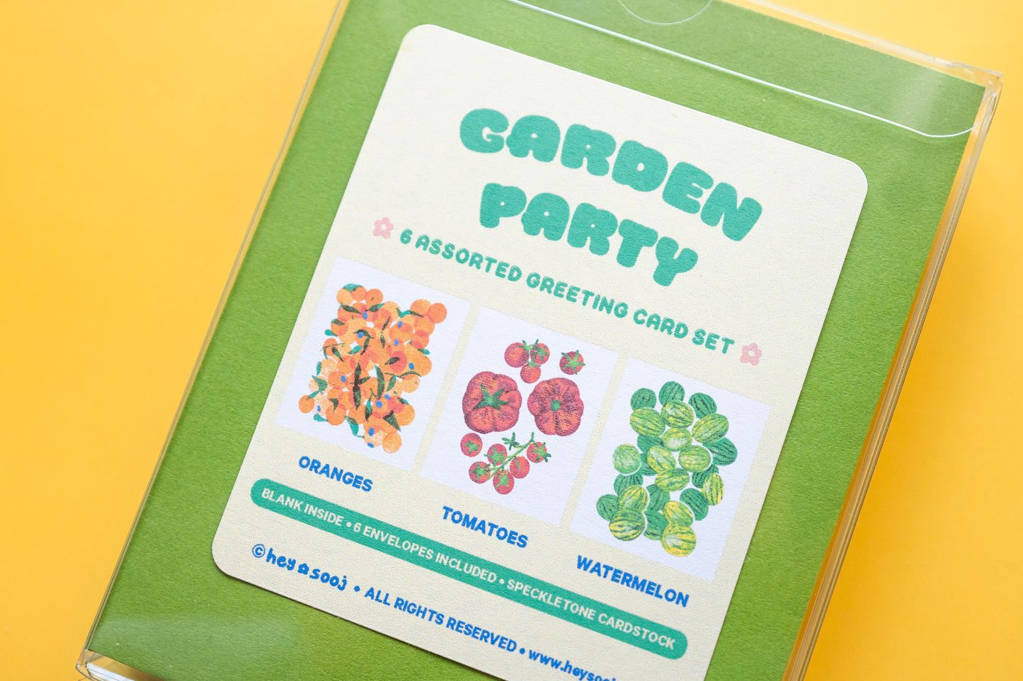 Garden Party Greeting Card Set