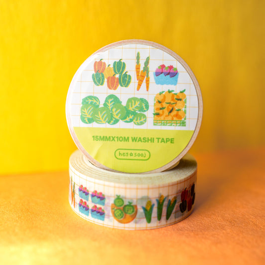 Farmers Market Washi Tape