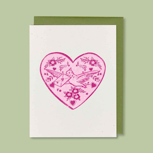 Love Carrier Greeting Card