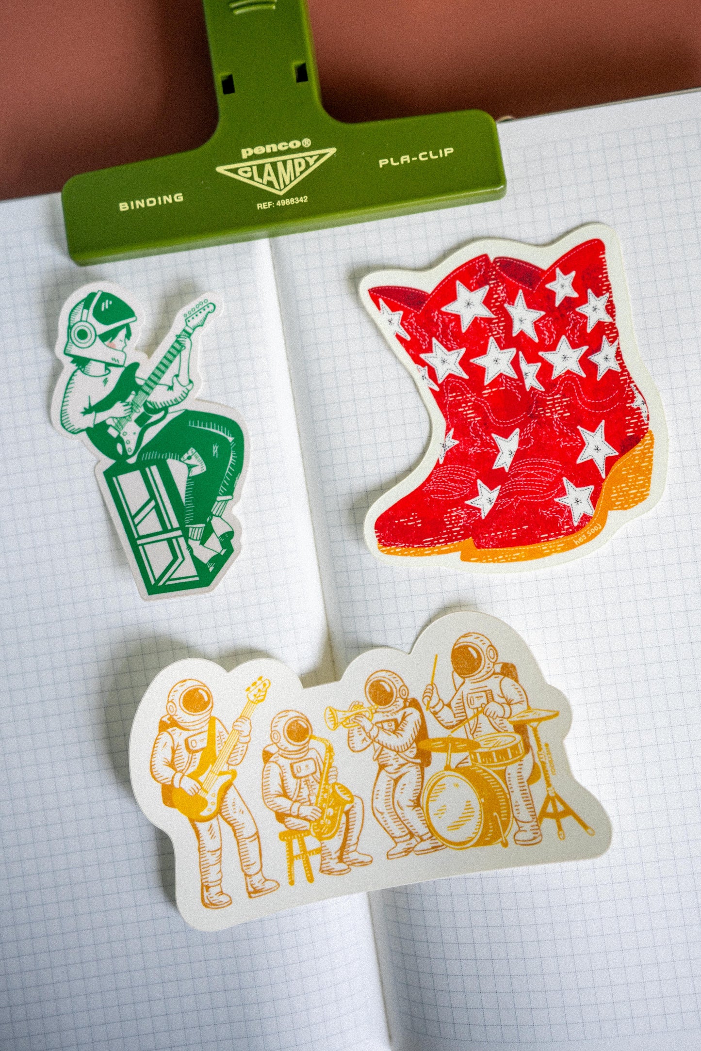 Lucky Star Boots Sticker
