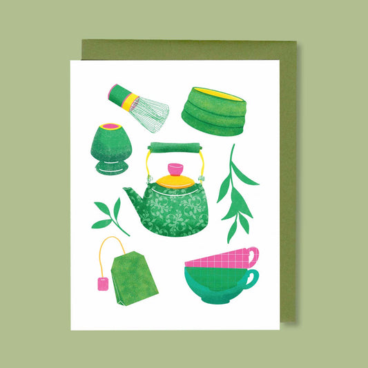 Matcha Greeting Card