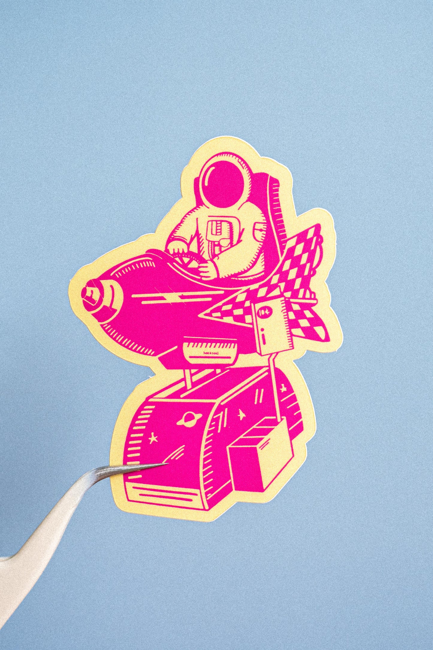 Rocket Ride Sticker