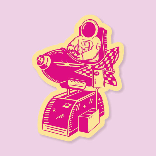 Rocket Ride Sticker