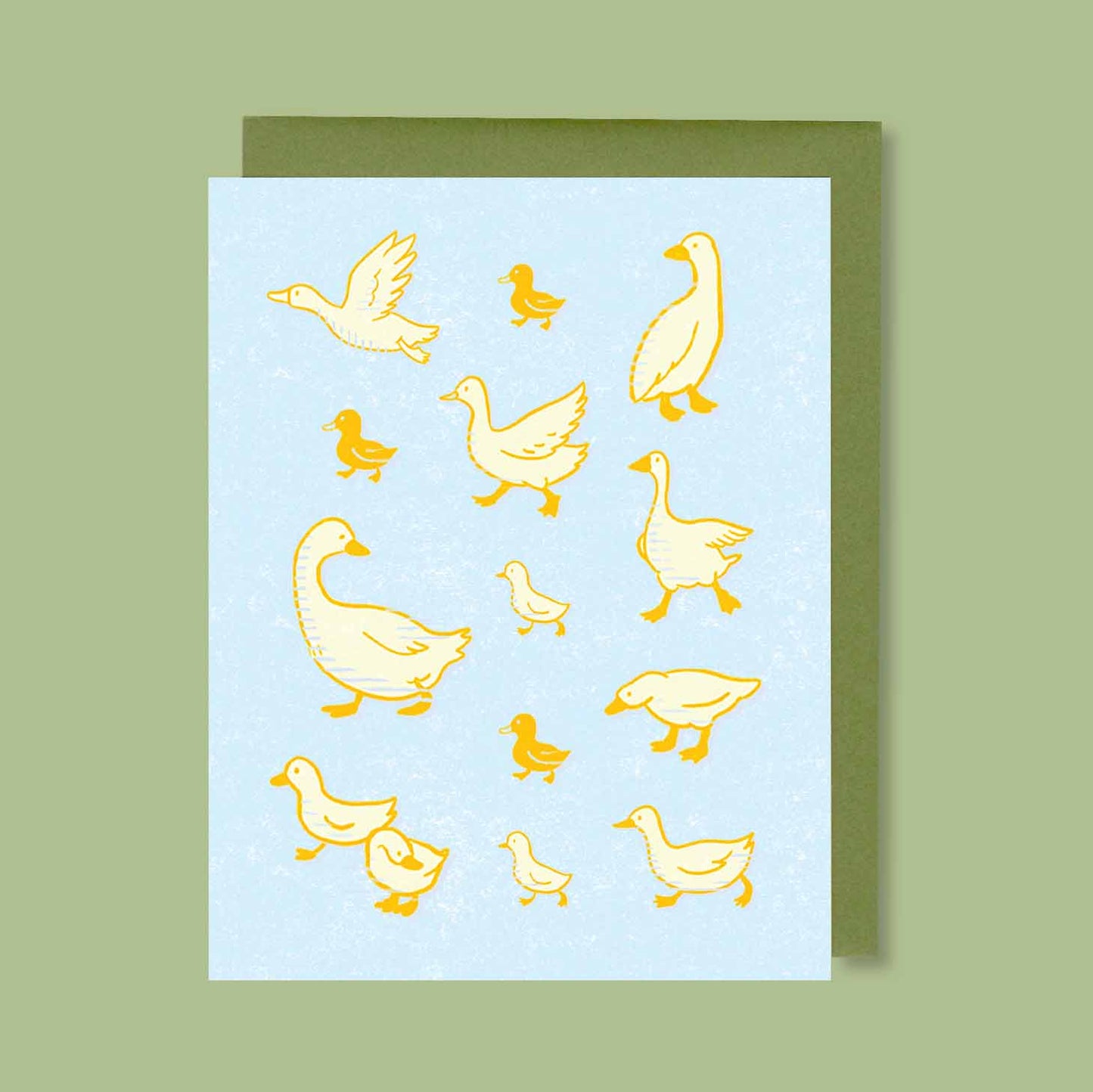 Silly Goose Greeting Card