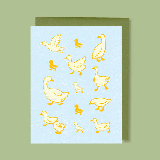Silly Goose Greeting Card