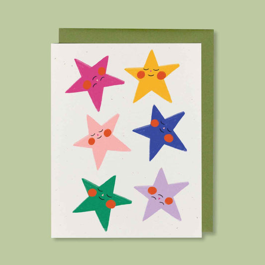 Stars Greeting Card