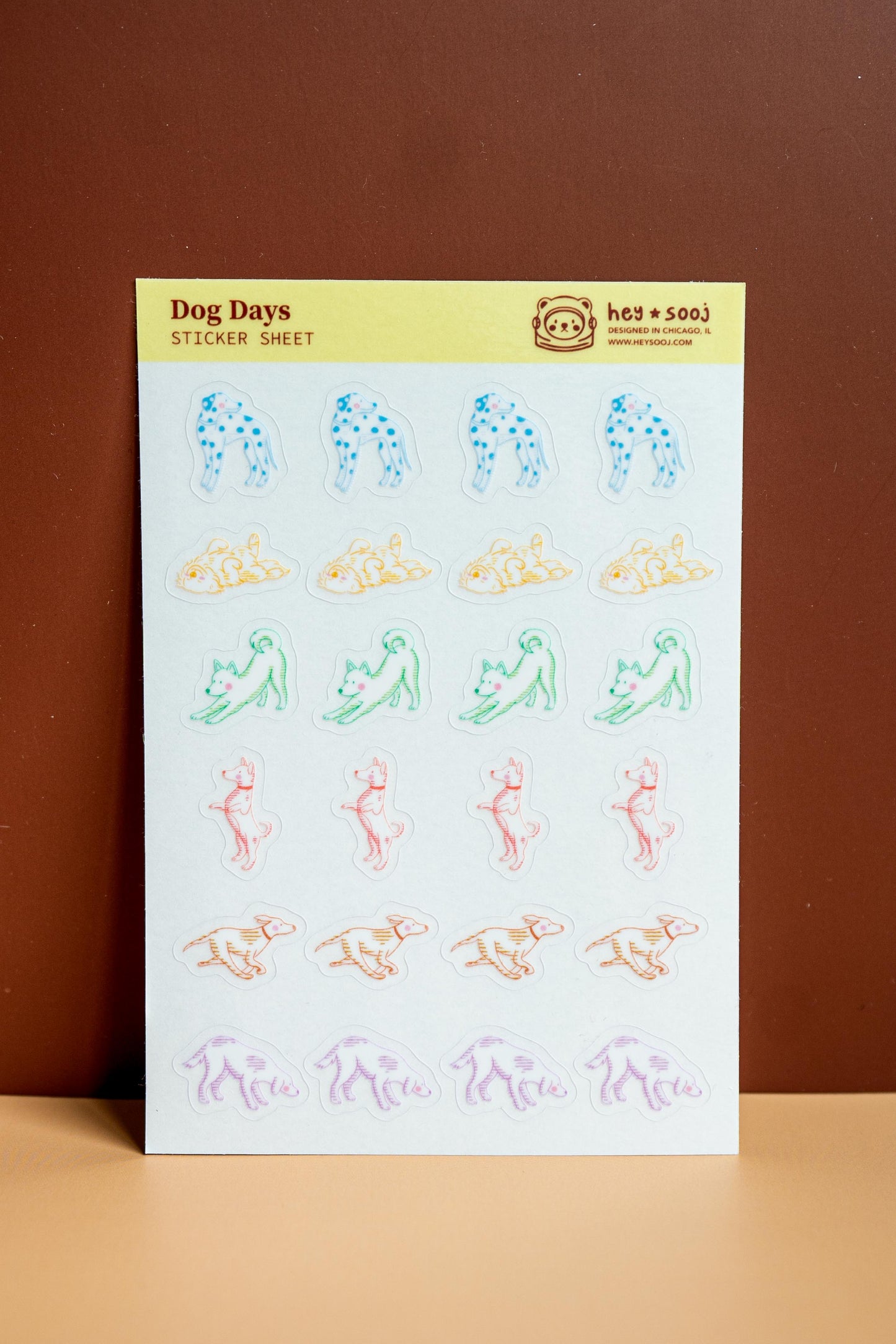 Dog Days Sticker Sheet