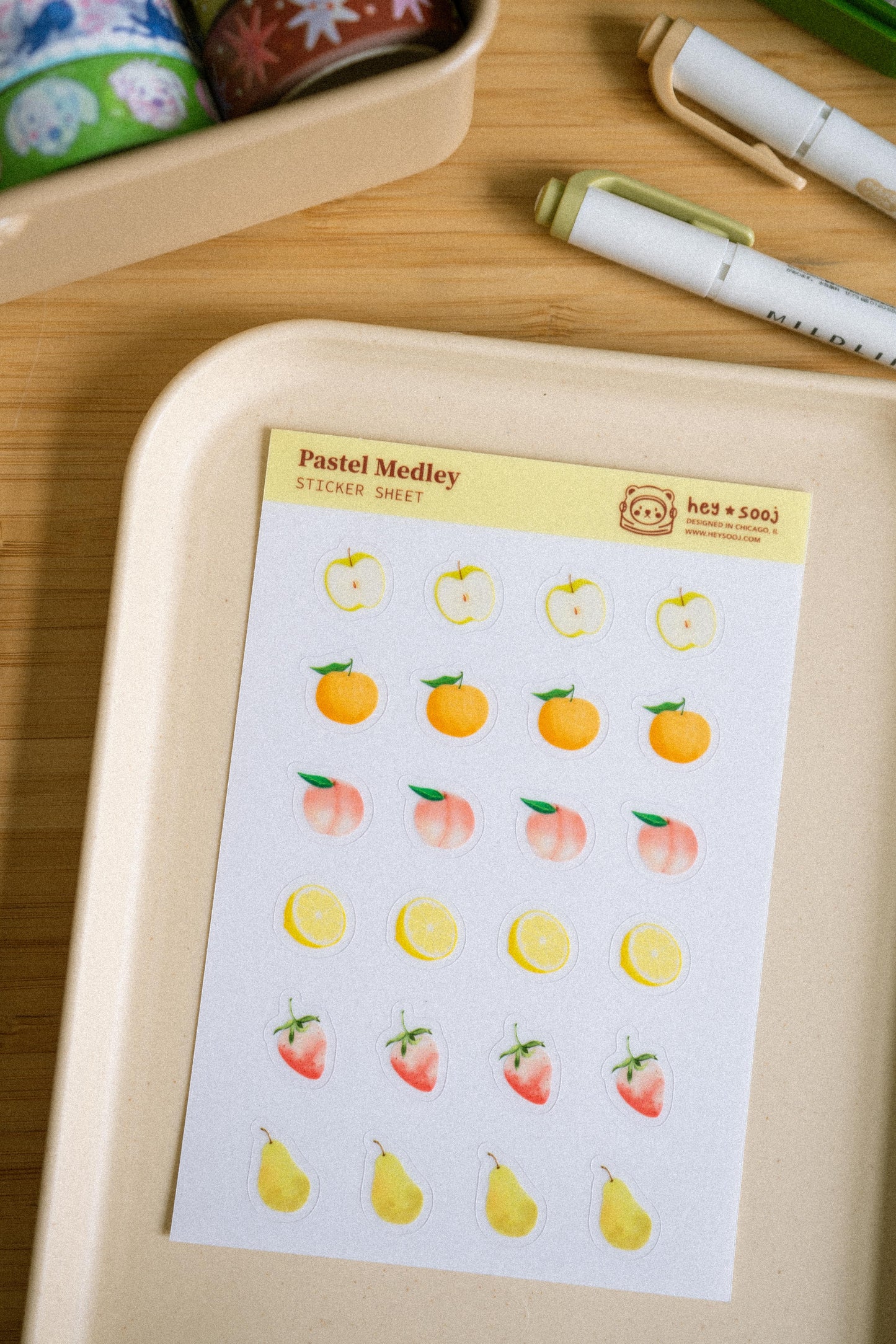 Pastel Medley Sticker Sheet