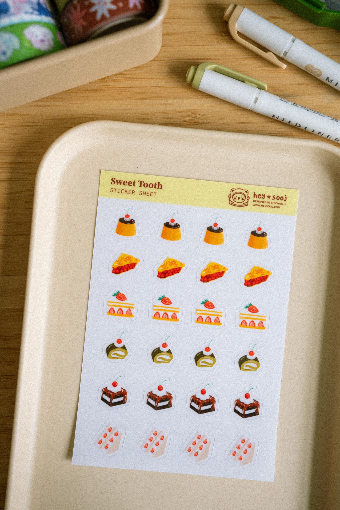 Sweet Tooth Sticker Sheet
