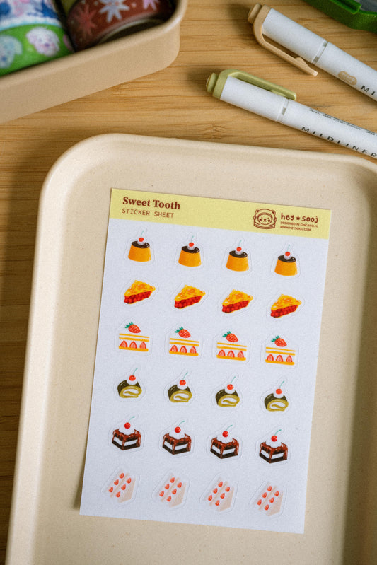 Sweet Tooth Sticker Sheet
