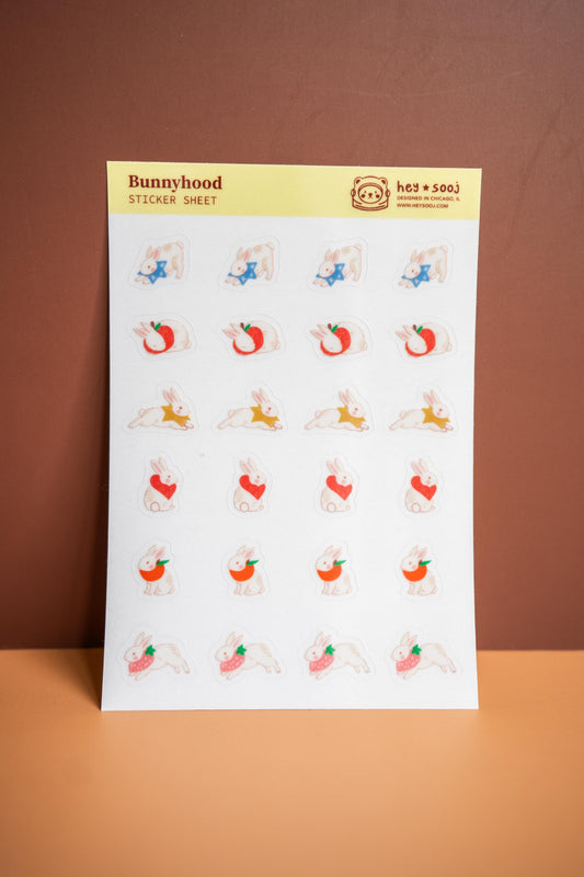 Bunnyhood Sticker Sheet