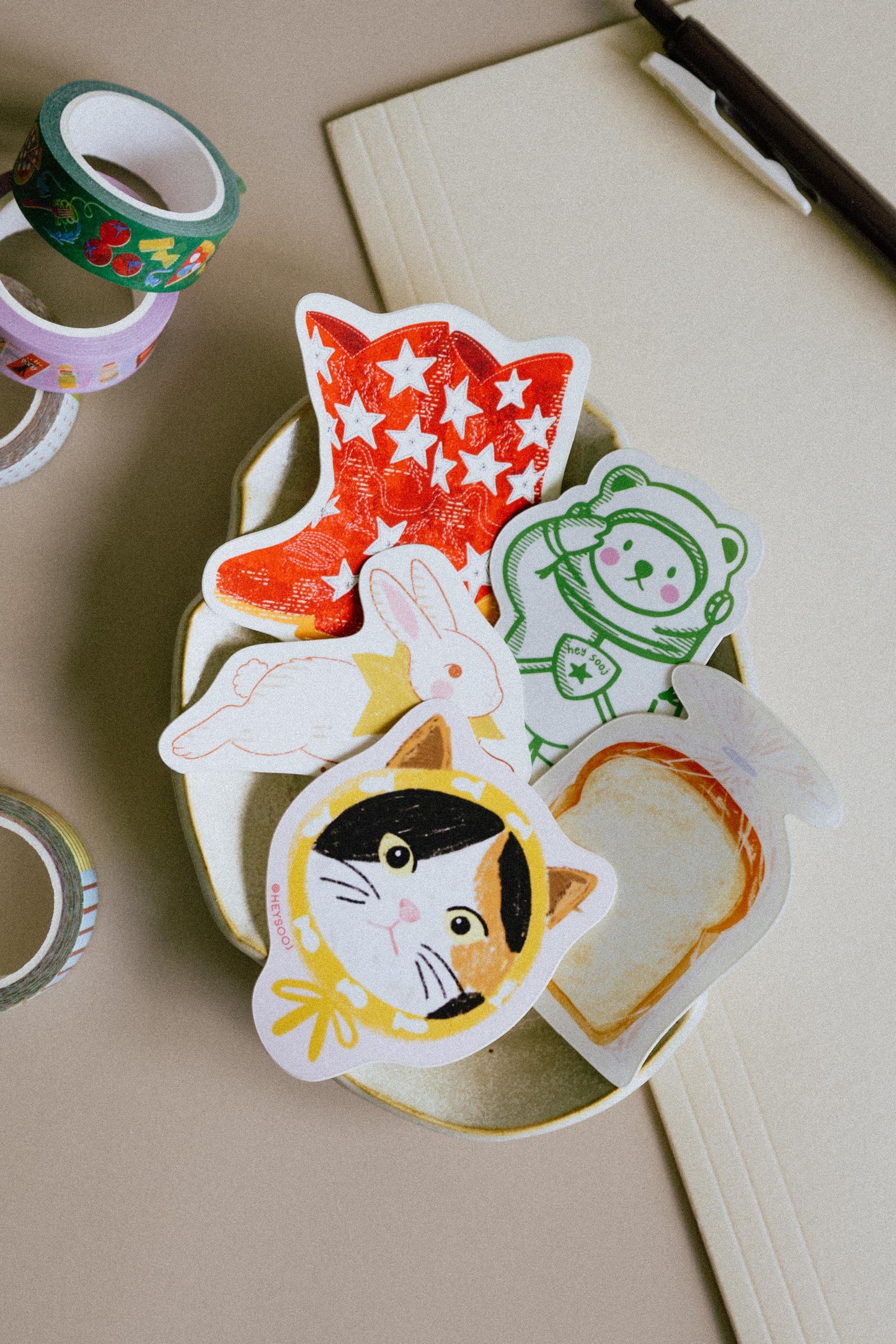 Star Bun Sticker