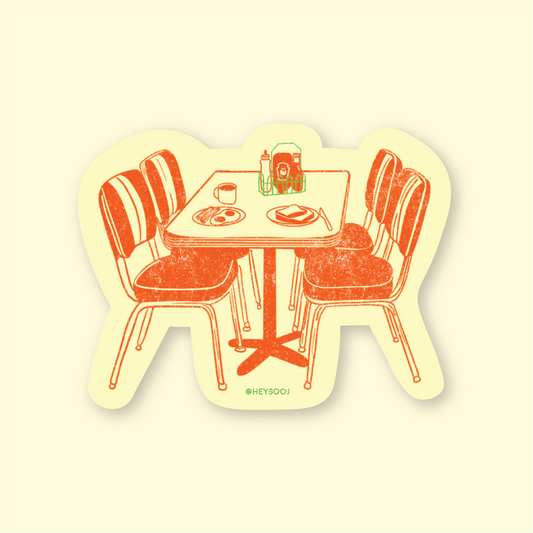 Diner Sticker
