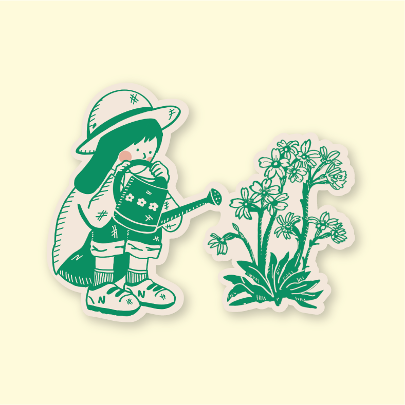 Gardener Sticker