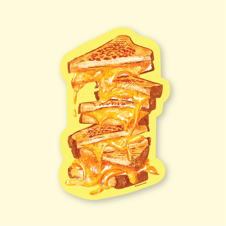 Grilled Cheese Sticker