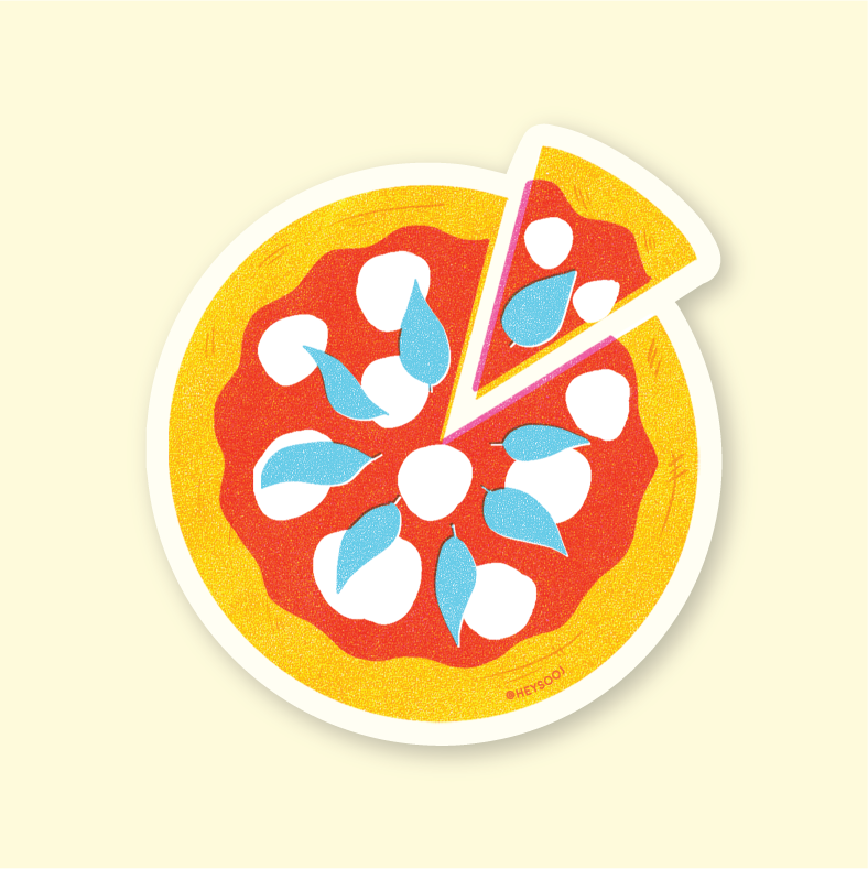 Pizza Sticker