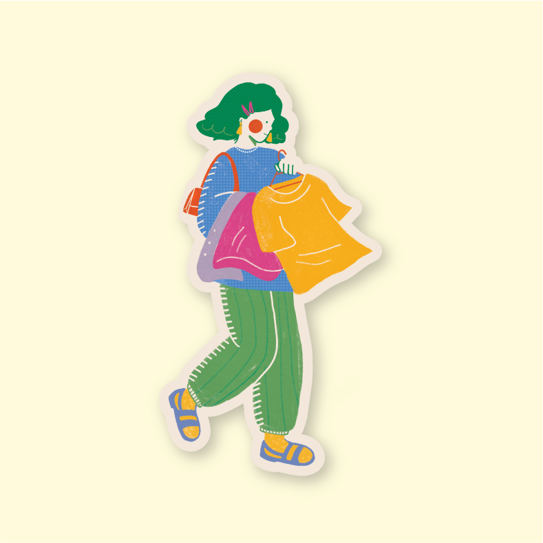 Shopping Spree Sticker