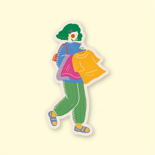 Shopping Spree Sticker