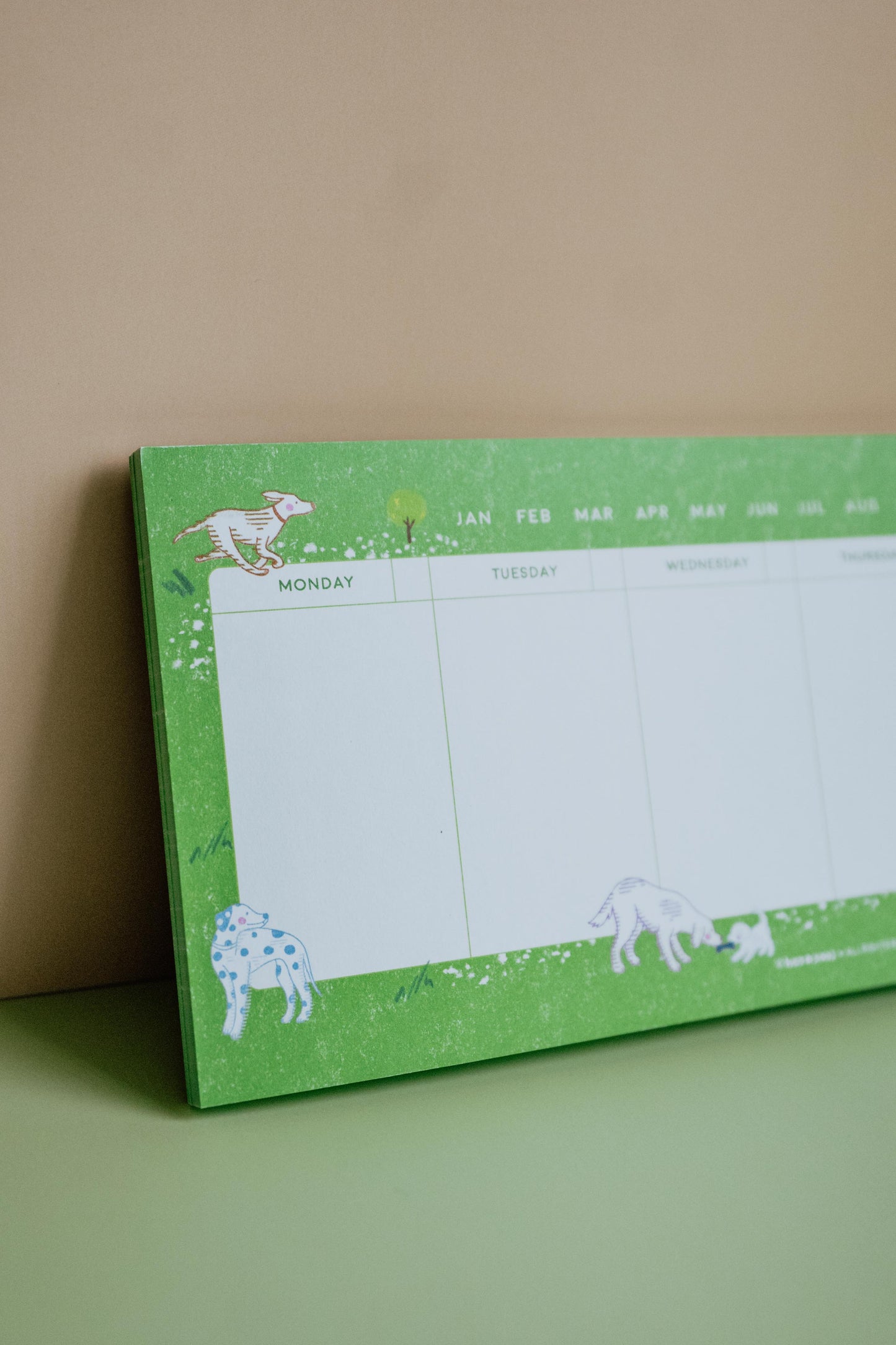 Dog Days Weekly Planner