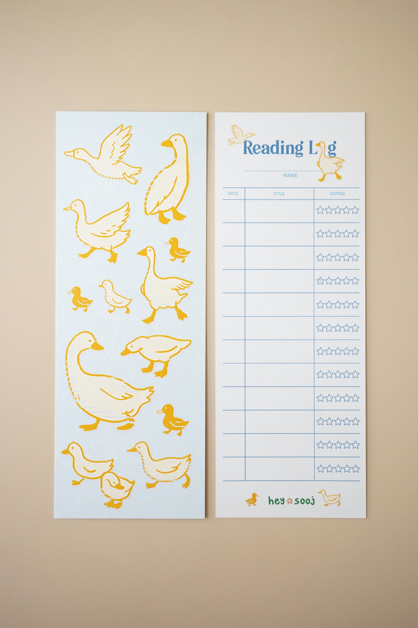 Quack Tracks Bookmark