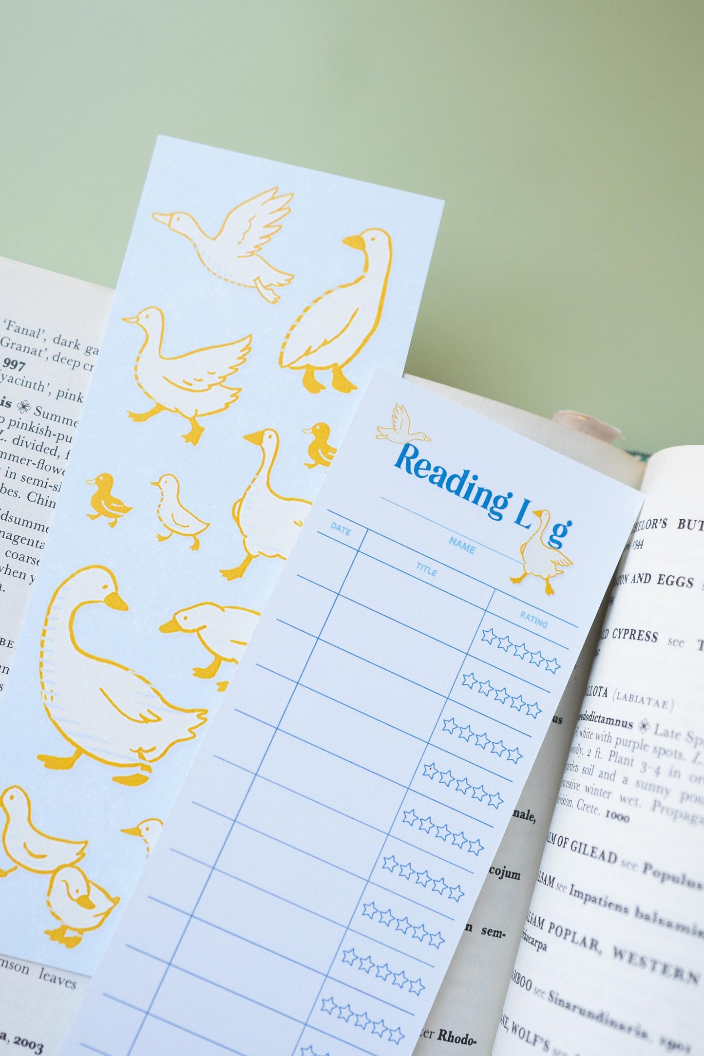 Quack Tracks Bookmark