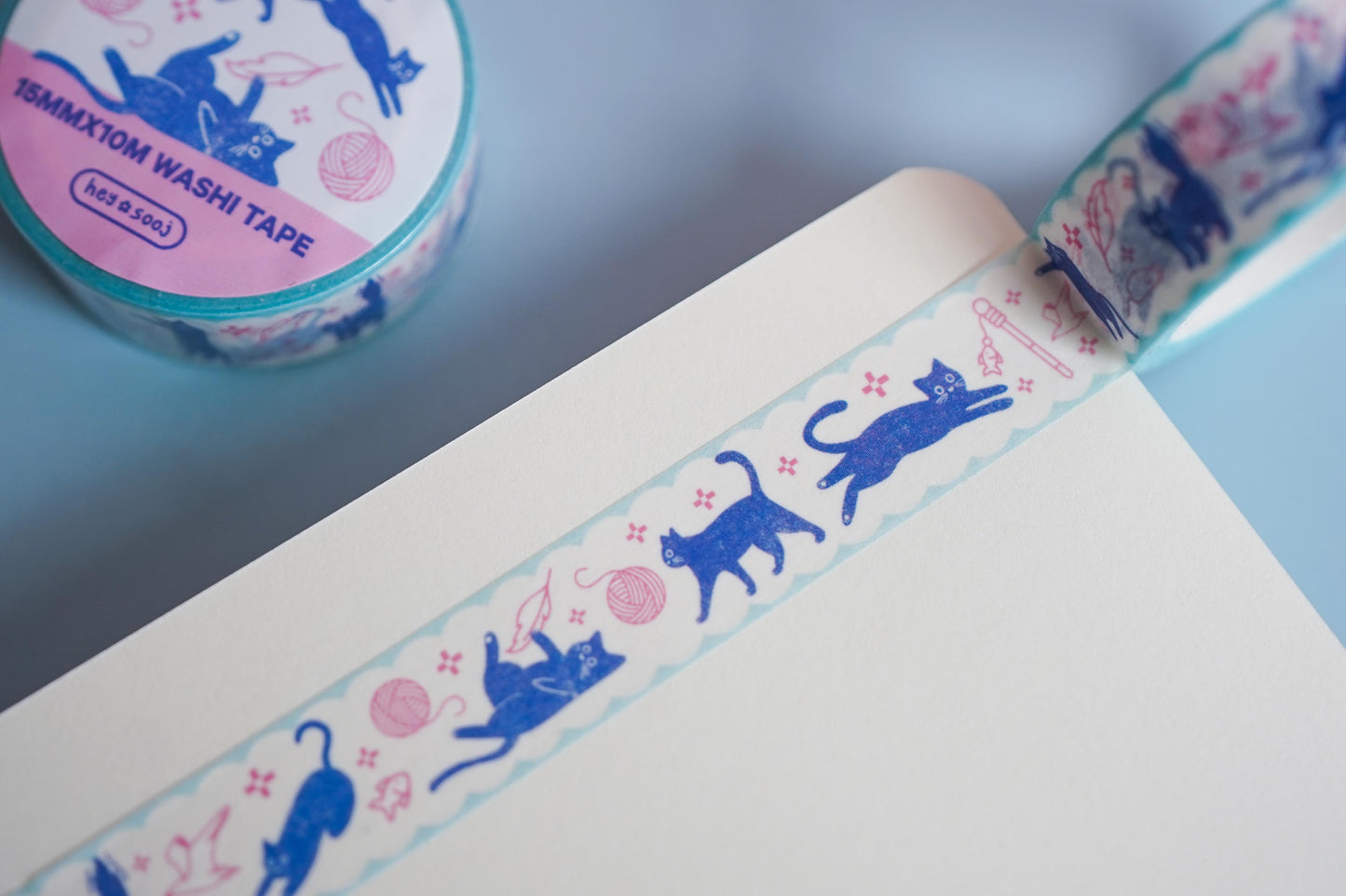 Feline Sticky Washi Tape